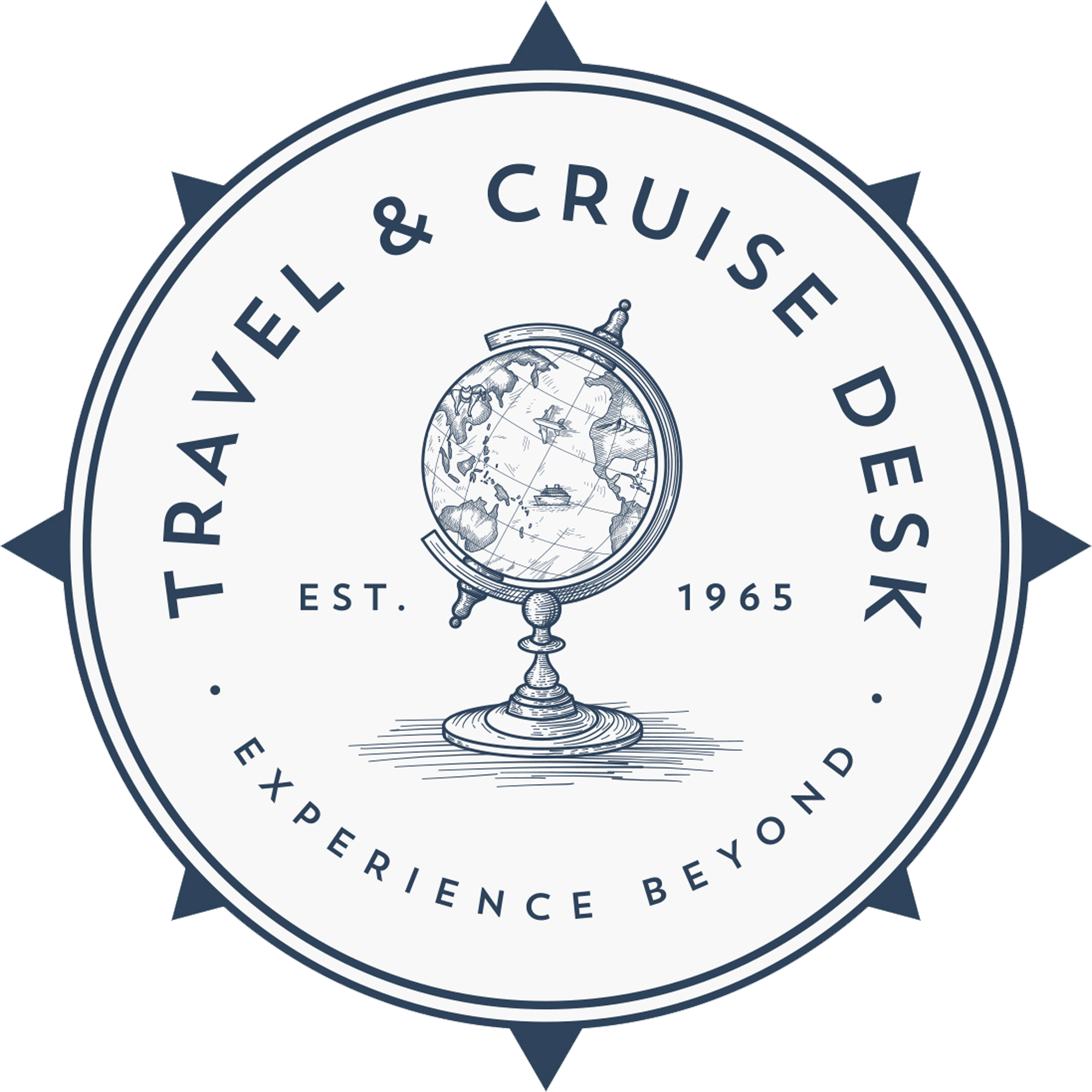 Travel Cruise Desk Badge Large