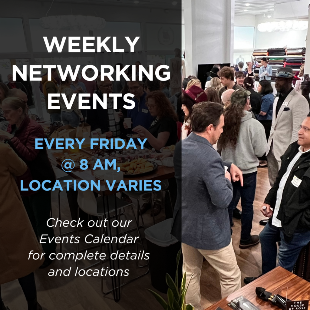 Weekly Networking Events button
